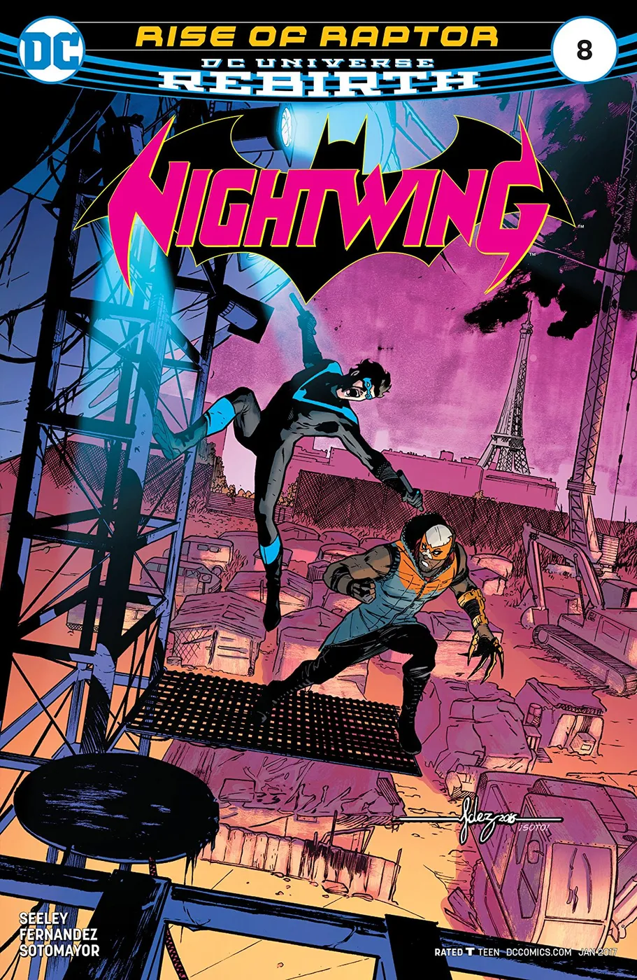 Cover of Nightwing #8