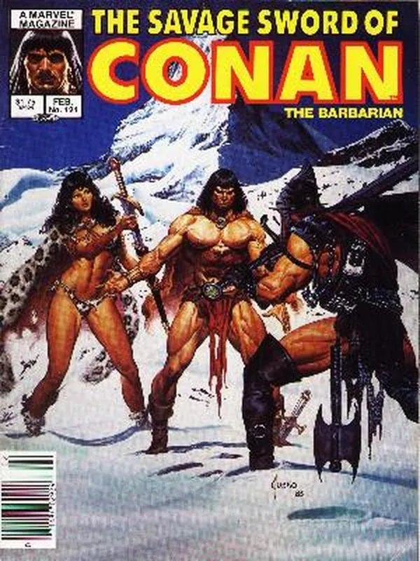 Cover of The Savage Sword of Conan #121
