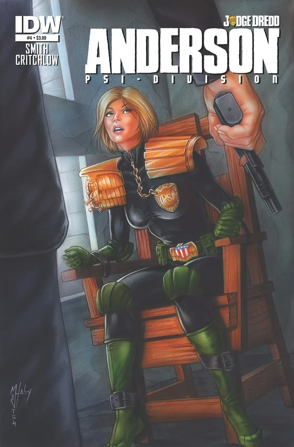 Cover of Judge Dredd: Anderson, Psi-Division #4