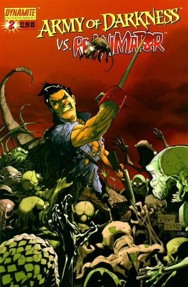 Cover of Army of Darkness vs. Re-Animator #2