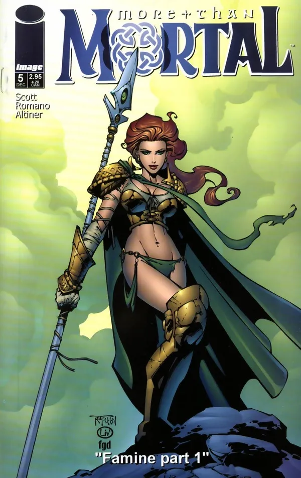 Cover of More Than Mortal #1