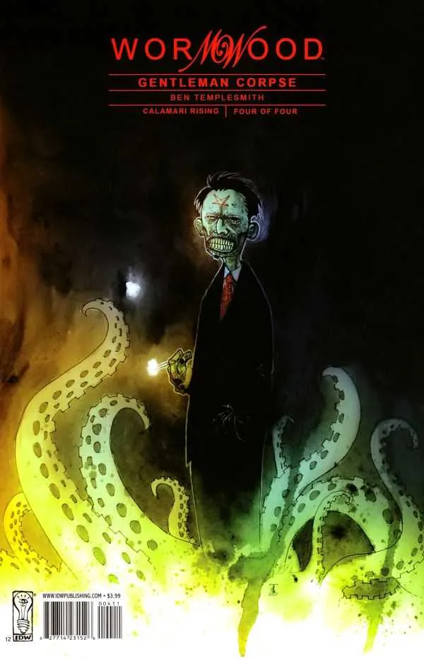 Cover of Wormwood Gentleman Corpse: Calamari Rising #4