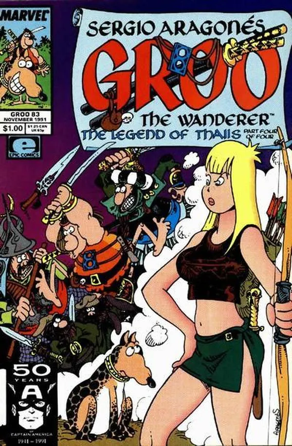 Cover of Sergio Aragonés Groo the Wanderer #83