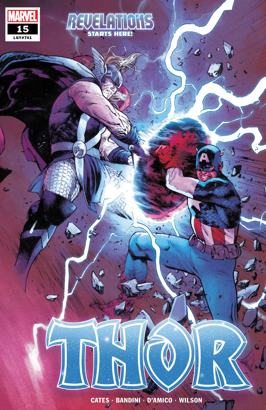 Cover of Thor #15 (741)