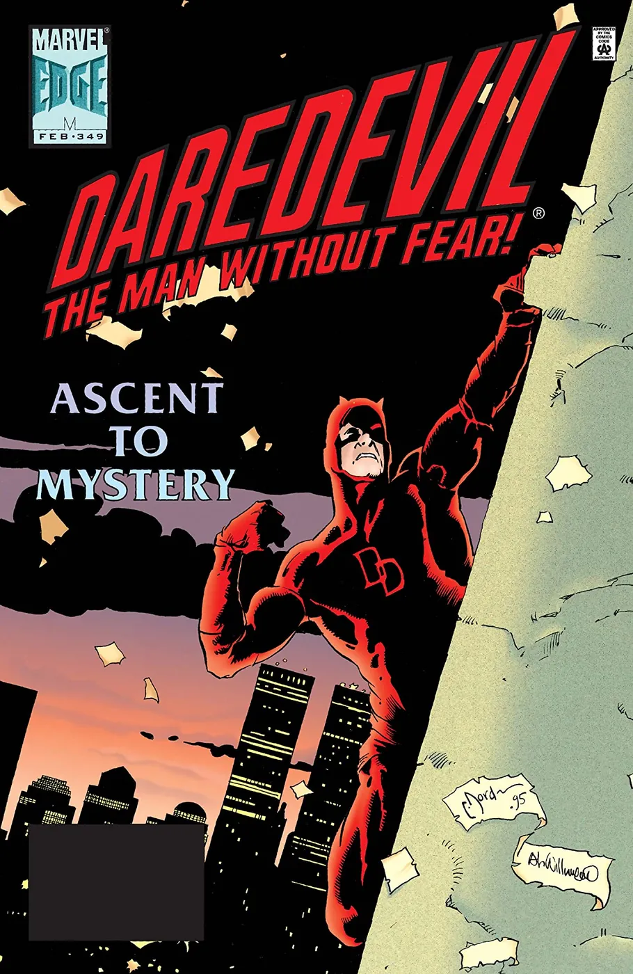 Cover of Daredevil #349