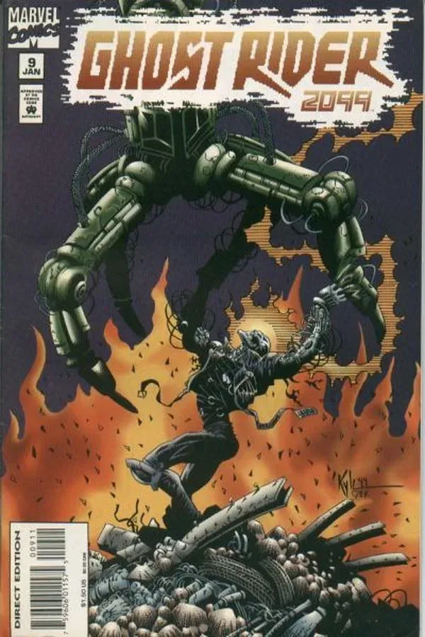 Cover of Ghost Rider 2099 #9