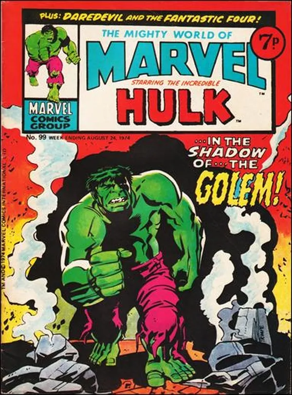 Cover of The Mighty World of Marvel #99