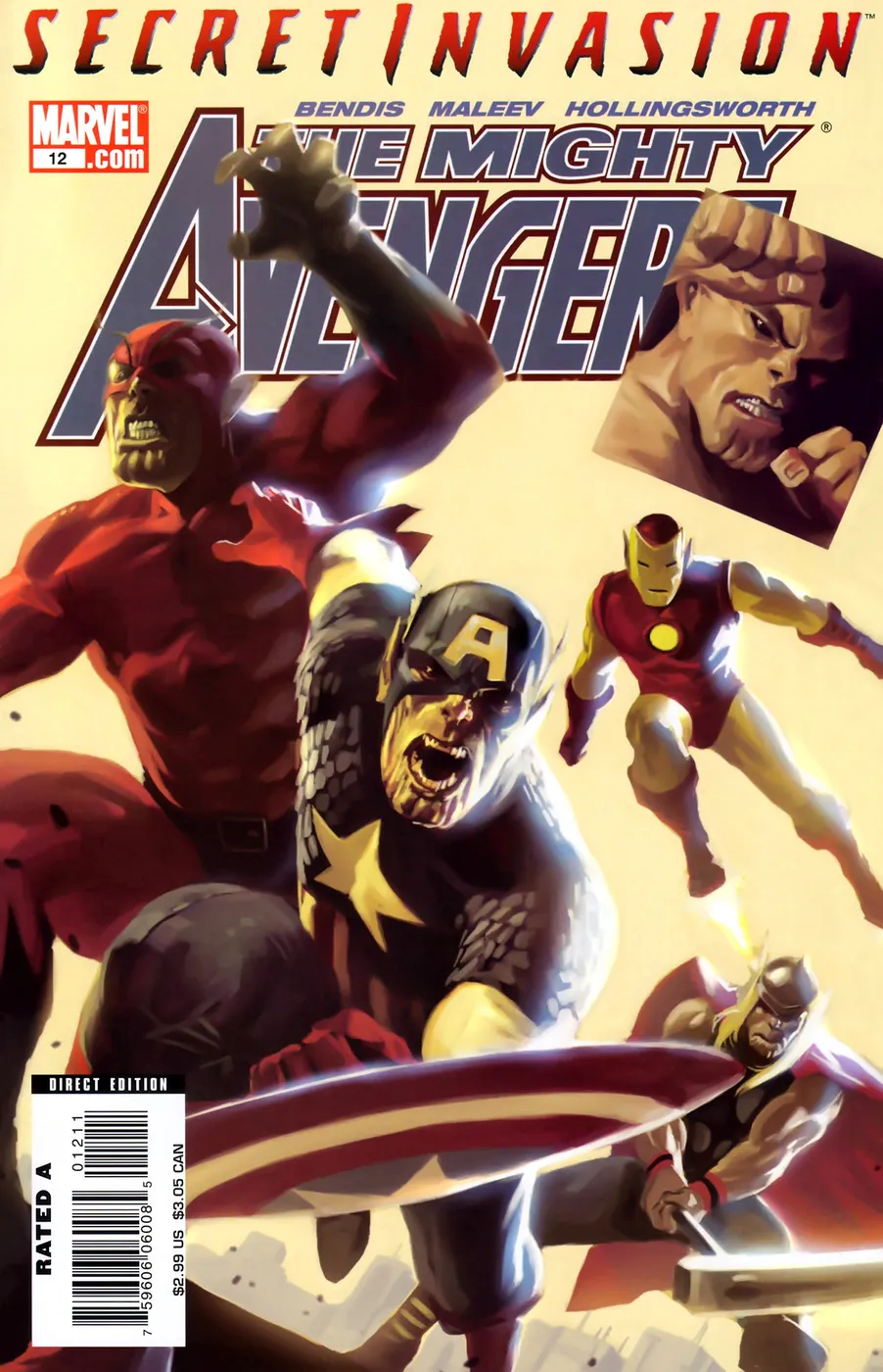 Cover of The Mighty Avengers #12