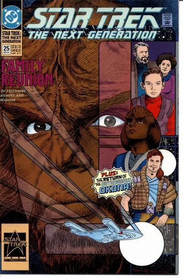 Cover of Star Trek: The Next Generation #25
