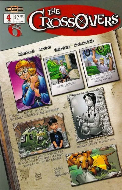 Cover of The Crossovers #4