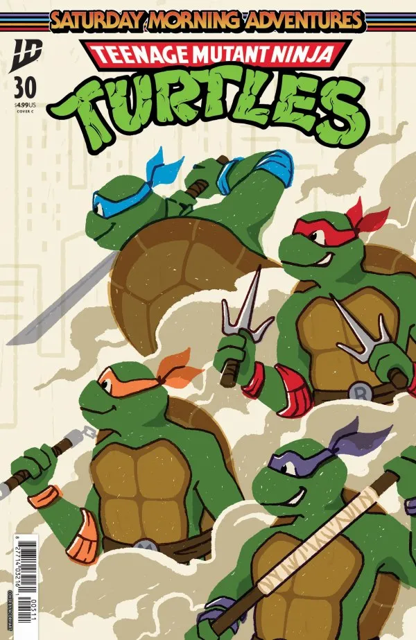 Cover of Teenage Mutant Ninja Turtles: Saturday Morning Adventures #30