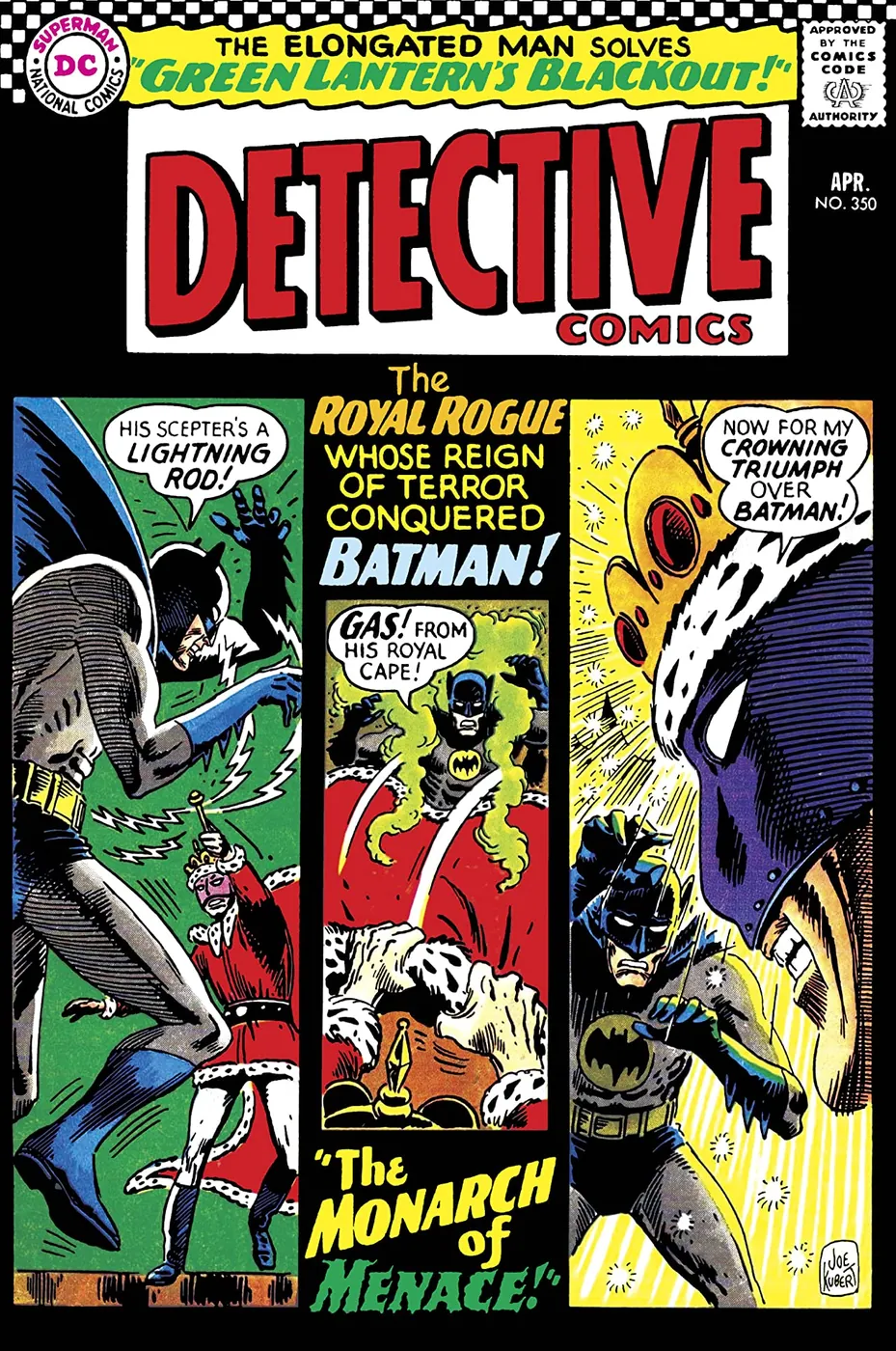 Cover of Detective Comics #350