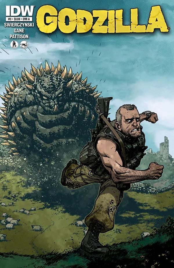 Cover of Godzilla #3
