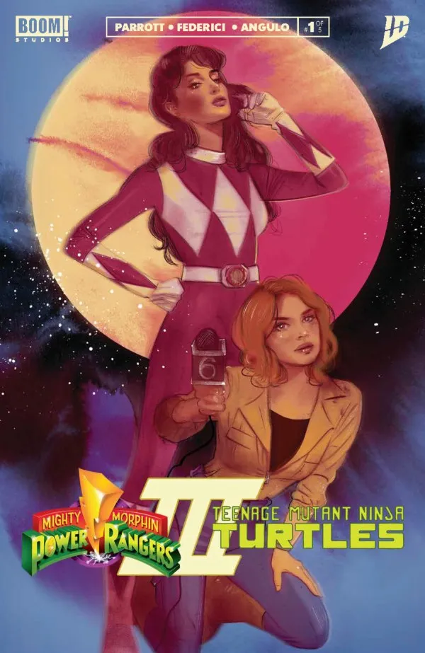Cover of Mighty Morphin Power Rangers / Teenage Mutant Ninja Turtles III #1