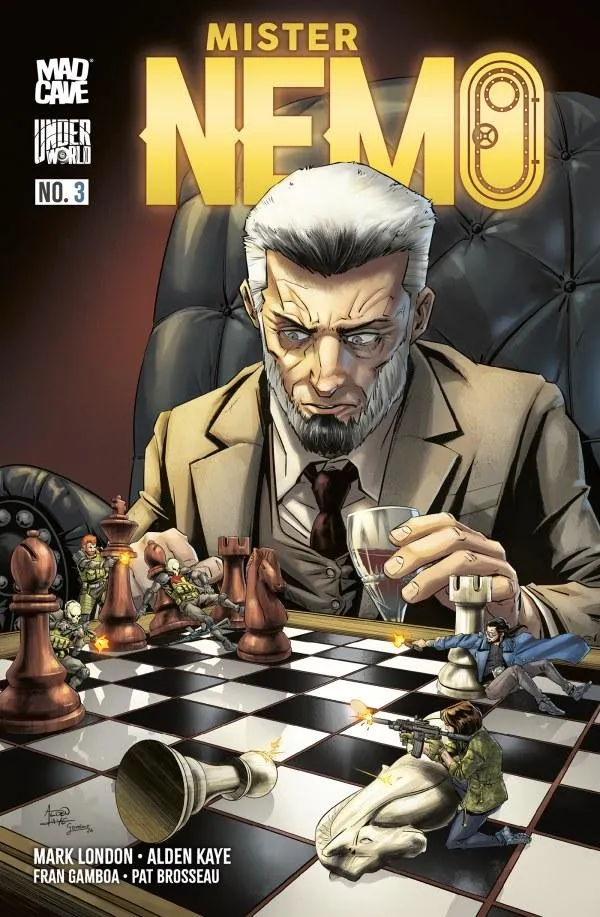 Cover of Mister Nemo #3