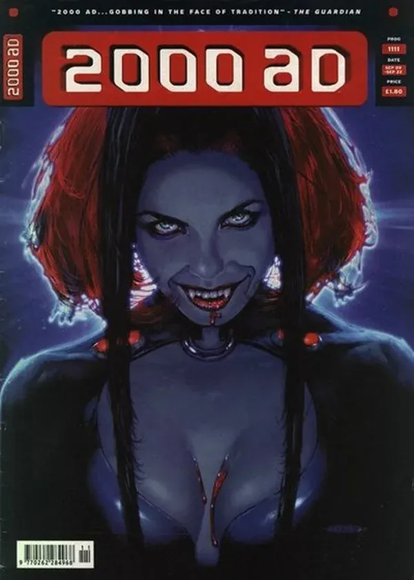 Cover of 2000 AD #1111