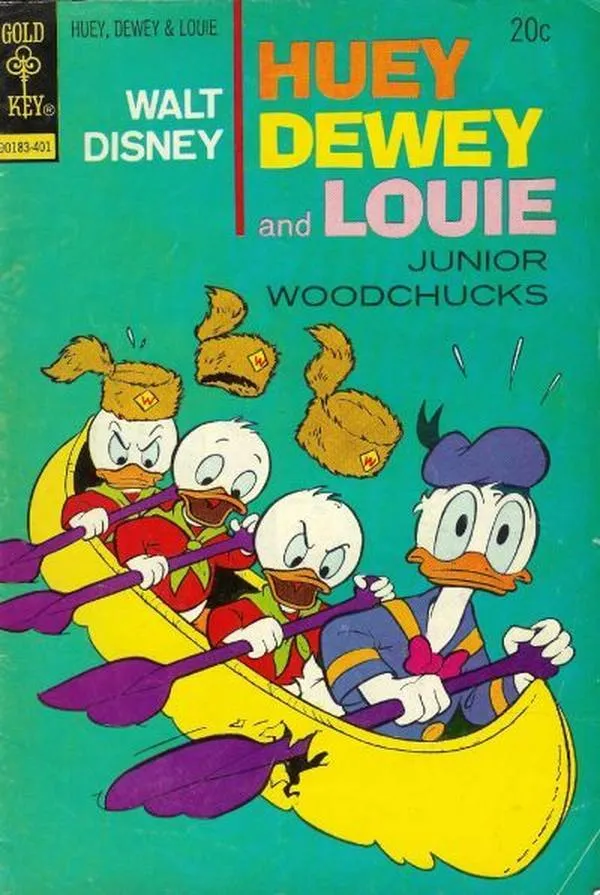 Cover of Walt Disney Huey, Dewey and Louie Junior Woodchucks #24