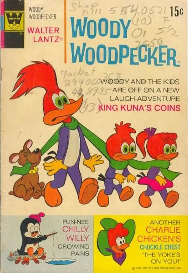 Cover of Walter Lantz Woody Woodpecker #122