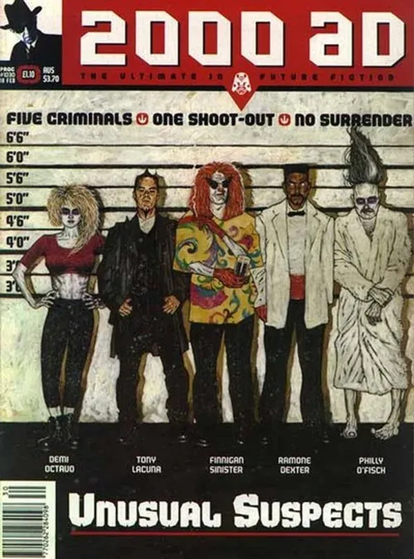 Cover of 2000 AD #1030
