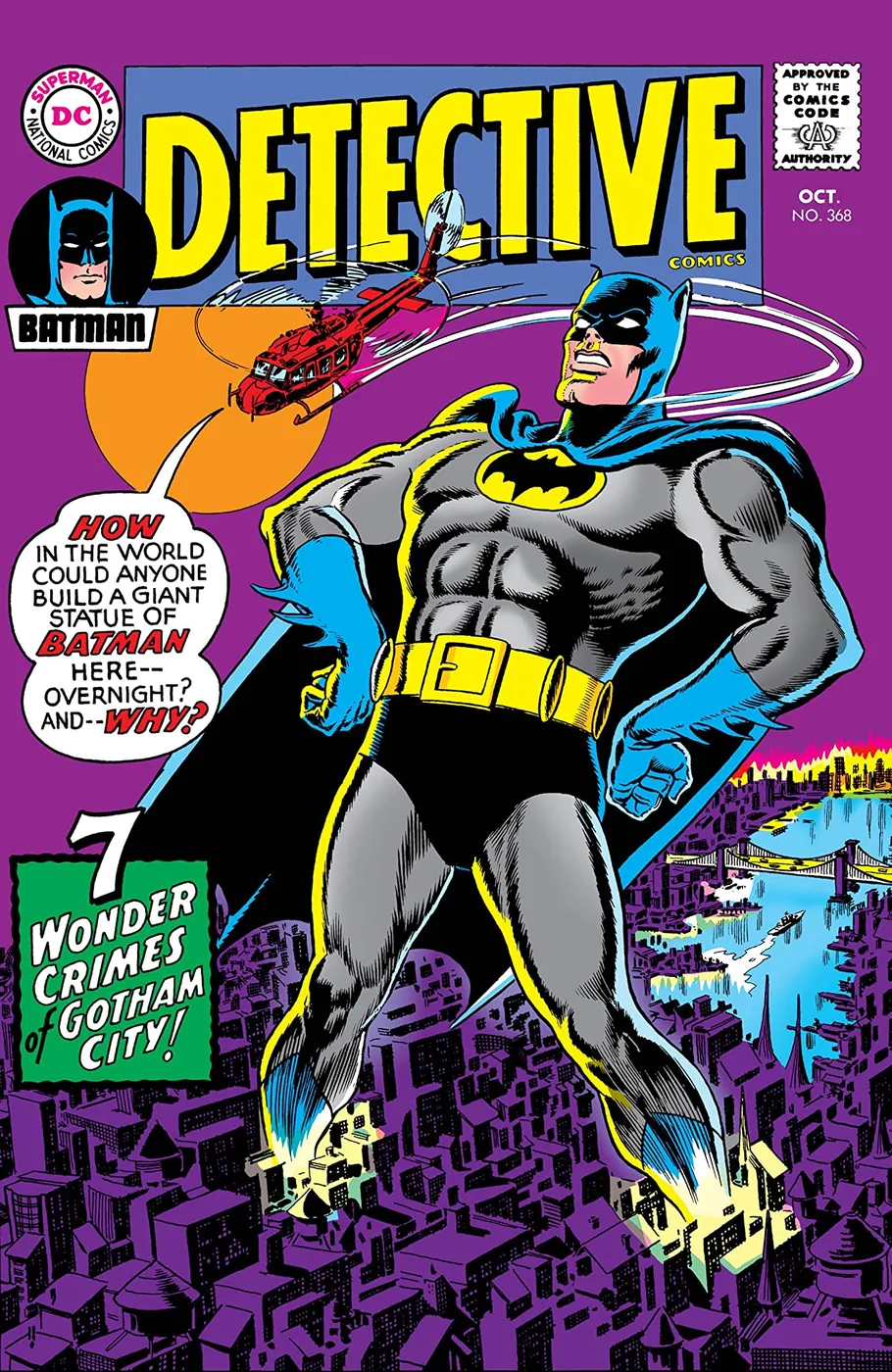 Cover of Detective Comics #368