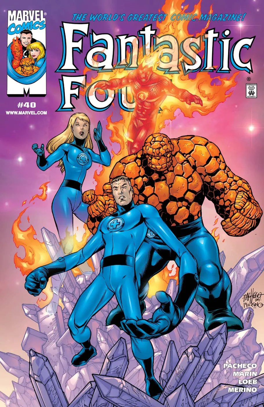 Cover of Fantastic Four #40