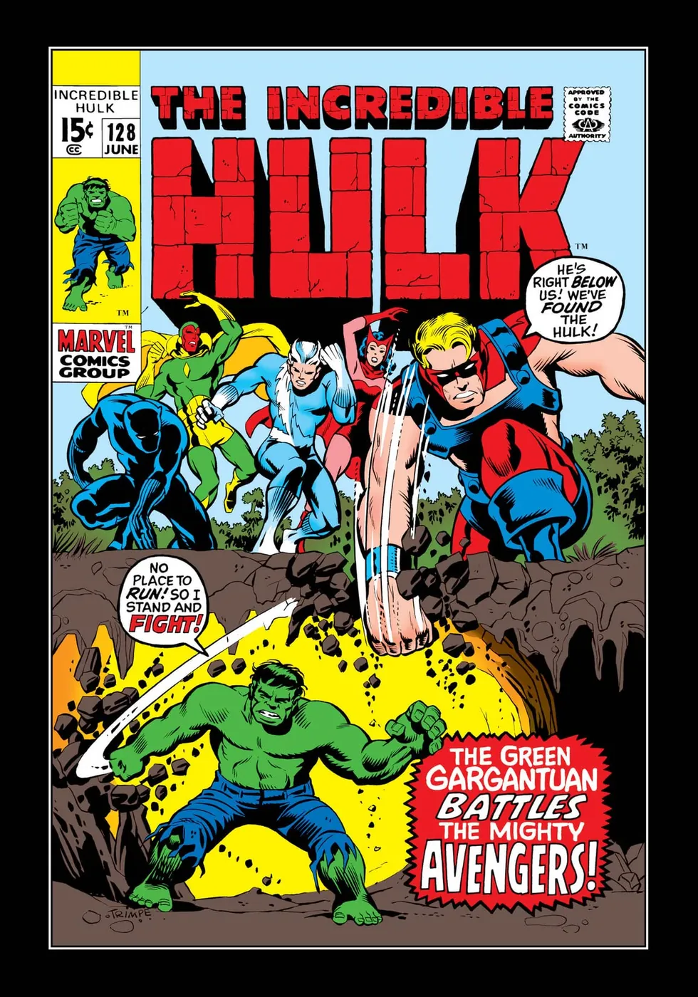Cover of The Incredible Hulk #128