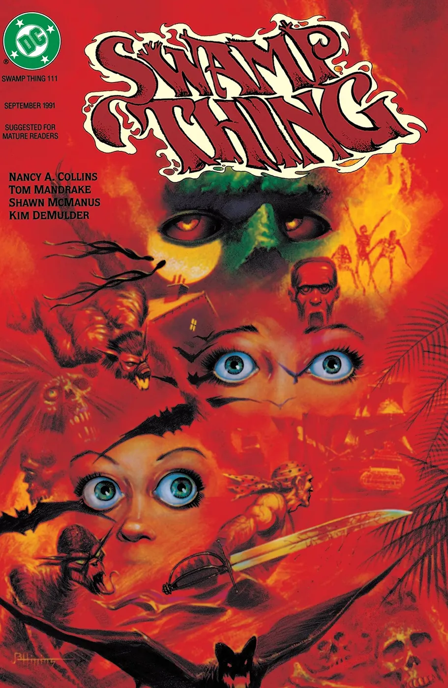 Cover of Swamp Thing #111