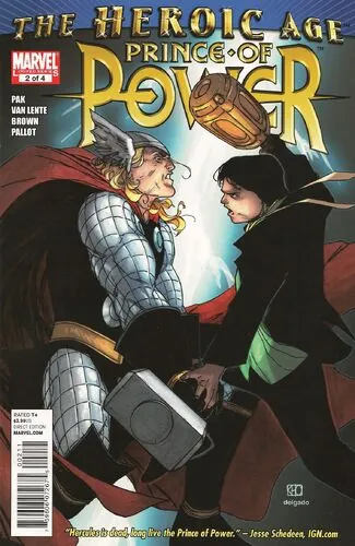 Cover of Heroic Age: Prince of Power #2