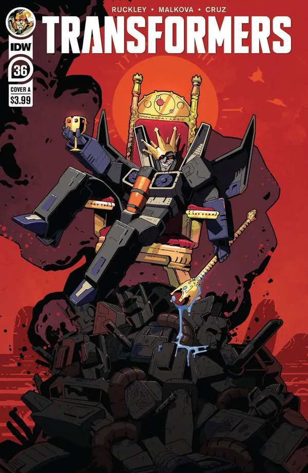 Cover of Transformers #36