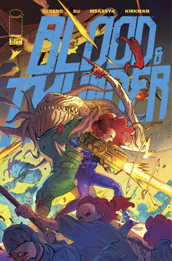 Cover of Blood & Thunder #12