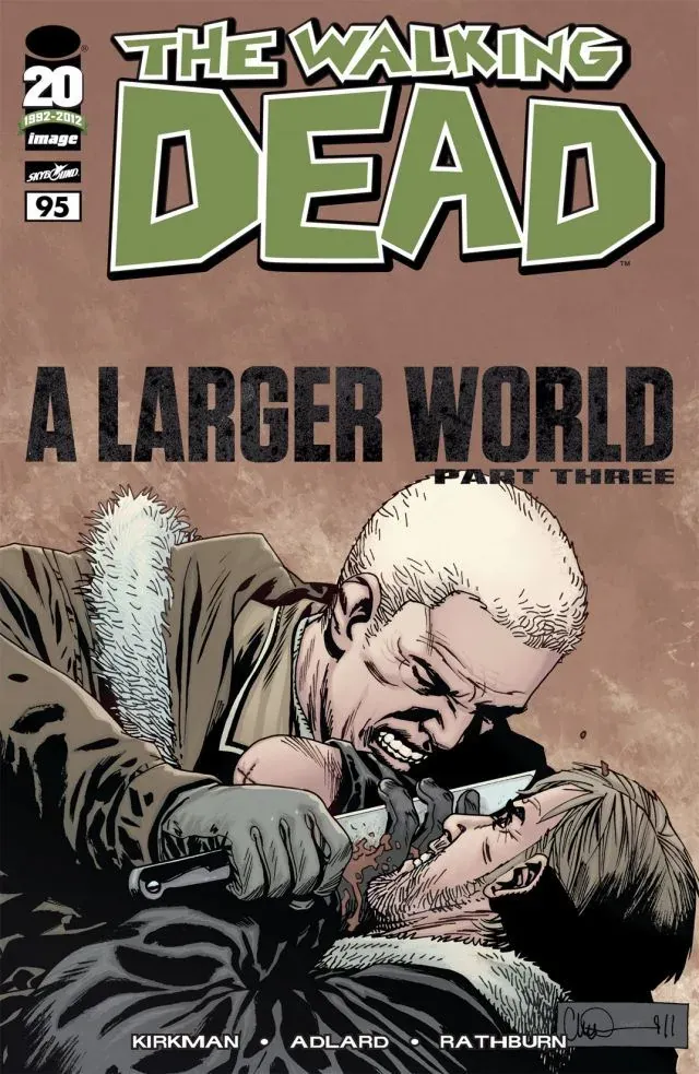 Cover of The Walking Dead #95