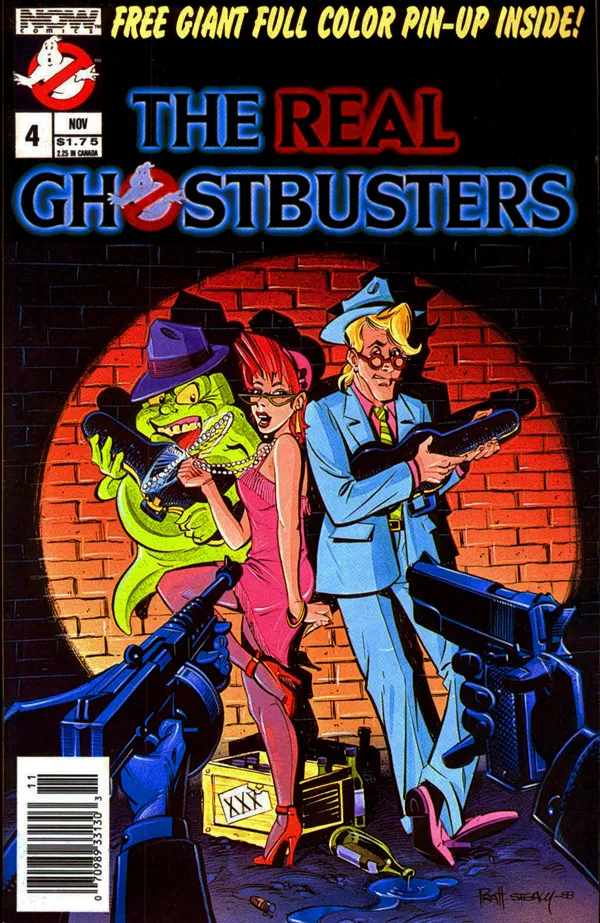 Cover of The Real Ghostbusters #4