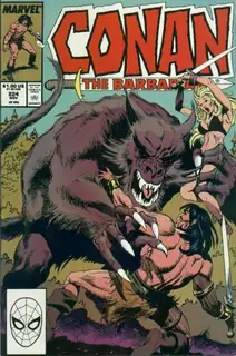 Cover of Conan the Barbarian #224