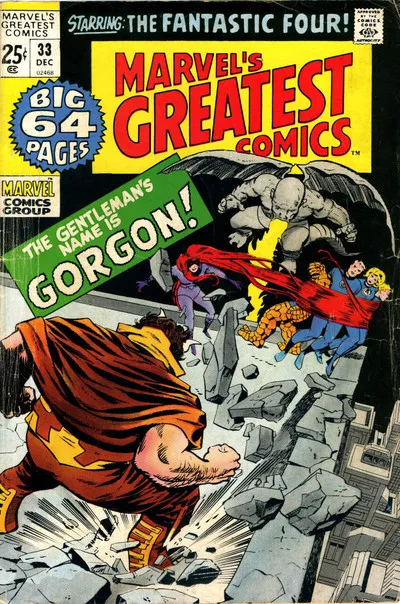 Cover of Marvel's Greatest Comics #33