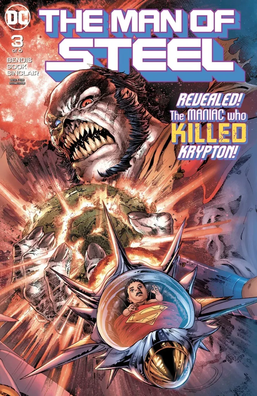 Cover of The Man of Steel #3