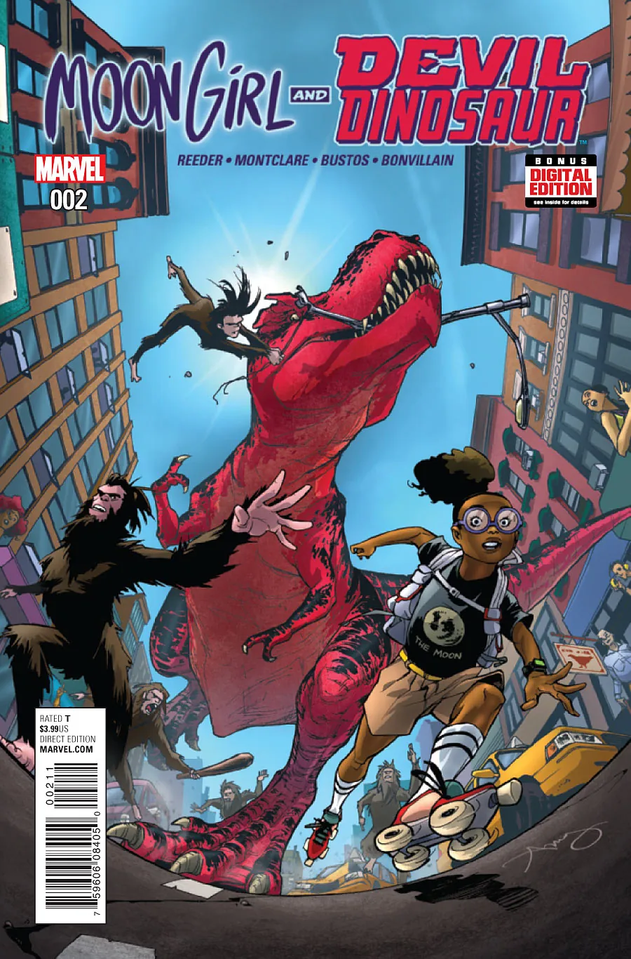 Cover of Moon Girl and Devil Dinosaur #2