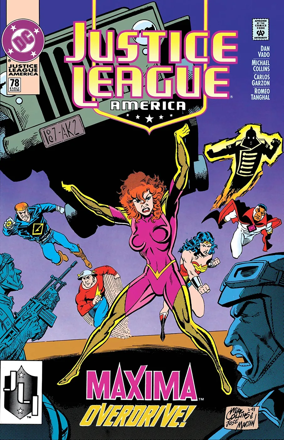 Cover of Justice League America #78