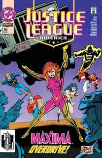 Cover of Justice League America #78