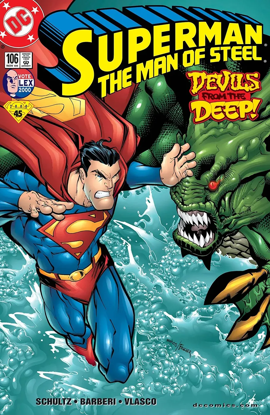 Cover of Superman: The Man of Steel #106