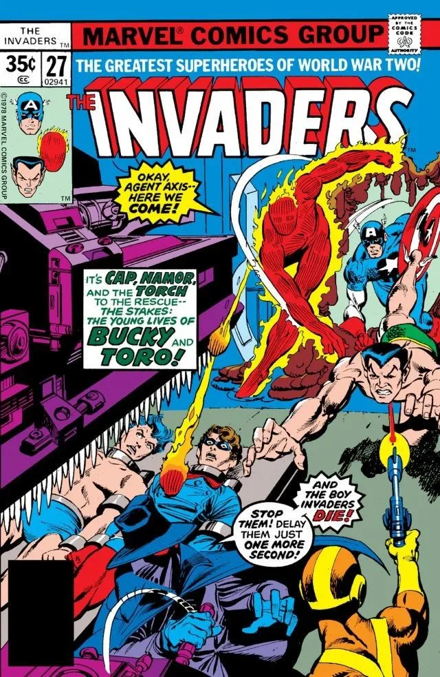 Cover of The Invaders #27