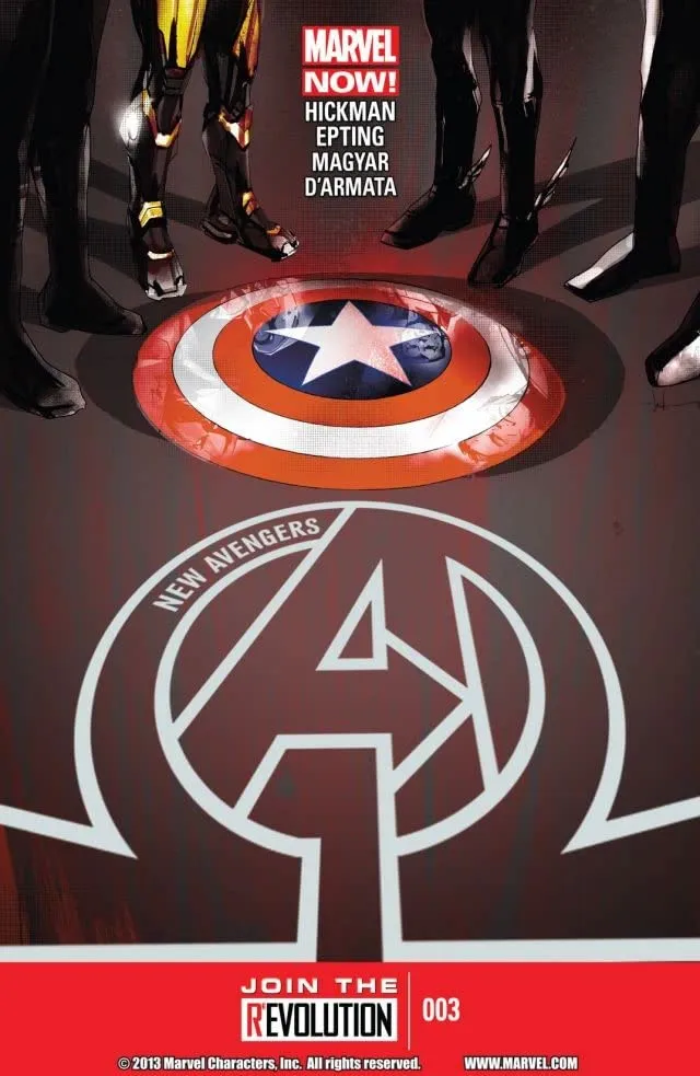 Cover of New Avengers #3