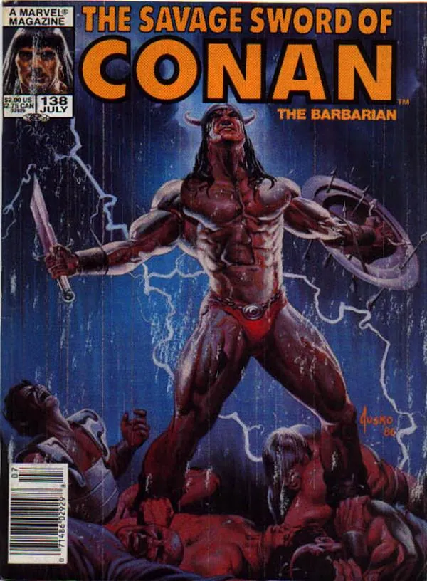 Cover of The Savage Sword of Conan #138