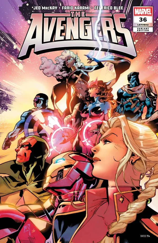Cover of Avengers #36 (802)