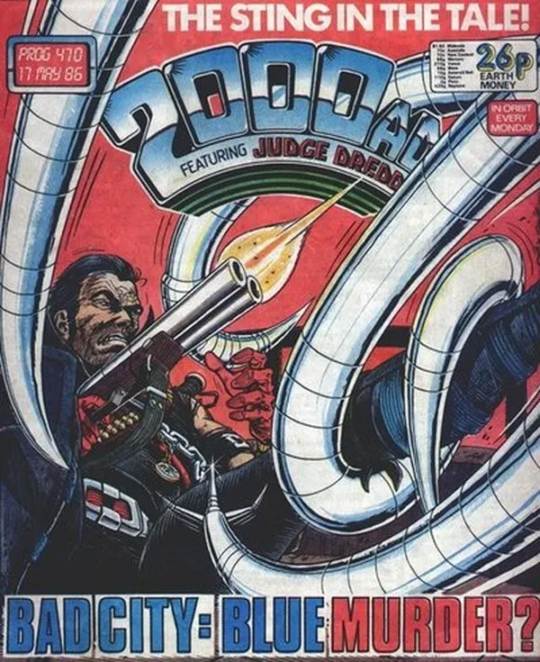Cover of 2000 AD #470