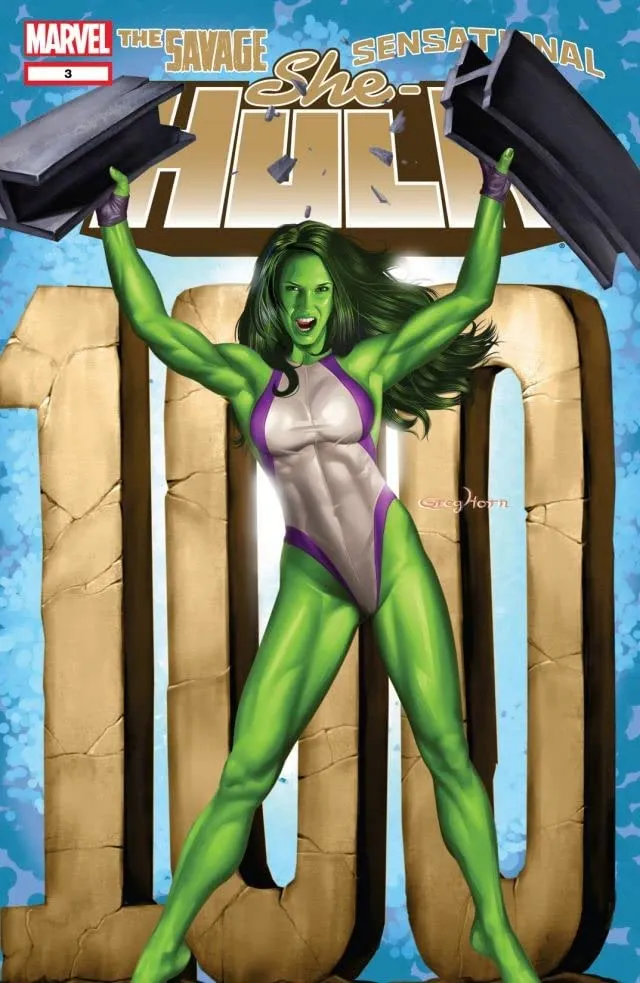 Cover of She-Hulk #3 (100)