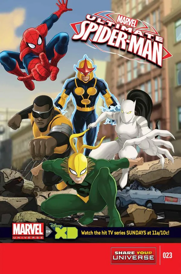 Cover of Marvel Universe Ultimate Spider-Man #23