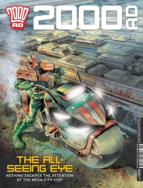 Cover of 2000 AD #1955