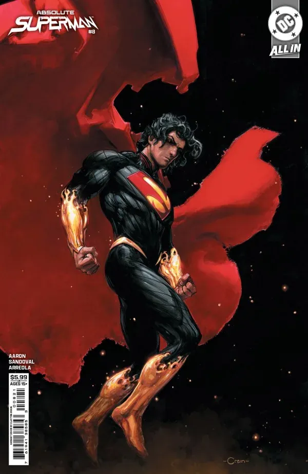 Cover of Absolute Superman #8