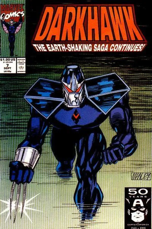Cover of Darkhawk #7