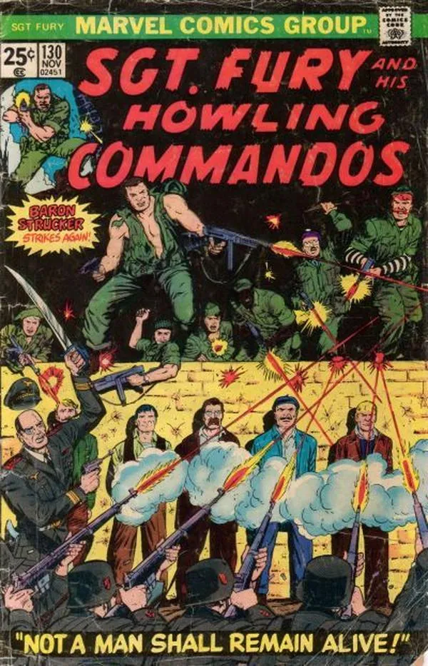 Cover of Sgt. Fury and His Howling Commandos #130